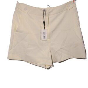 MILLY ARIA CADY MINIMALIST WOMEN'S BUTTON SHORTS SIZE US - 4 NWT